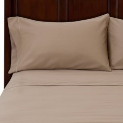 Luxury TC300 Stone Egyptian Cotton King Fitted Sheet Xd