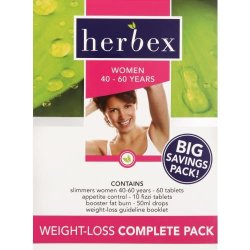 Herbex Women 40-60 Years Weight-Loss Complete Pack