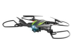 Helicute Aviator Folding Drone - Black And Green H826HPW