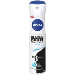 Nivea Deodorant 150ML Female - Invisible Black & White Fresh
