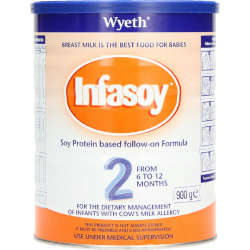 Infasoy Stage 2 Soy Protein Based Follow-on-formula 900G