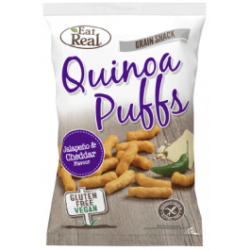Eat Real Quinoa & Kale Puffs Jalepeno & Cheddar
