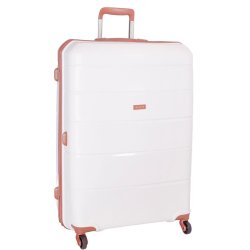 Cellini Spinn Luggage Collection - White 75