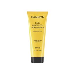 Hannon Daily Sunscreen Moisturizer 75ML