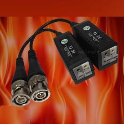 Wennow "1 Channel Super Anti-interference Video Balun Transceiver 2 Pcs