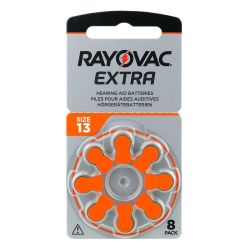 Ray-o-vac Extra Hearing Aid Batteries - Size 13 8 Pack