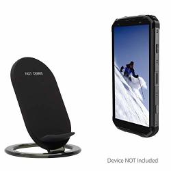 Boxwave Blackview BV9500 Charger Wireless Quickcharge Stand No Cord No Problem Charge Your Phone With Ease For Blackview BV9500 - Jet Black