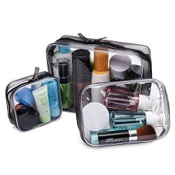 transparent makeup kit