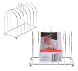 Toast Rack Chrome Plated 6-DIVISIONS