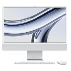 Build 2023 Apple IMac 24-INCH M3 8-CORE Cpu 10-CORE Gpu 4.5K Retina 24GB Unified RAM 1TB - New 1 Year Apple Warranty - Silver