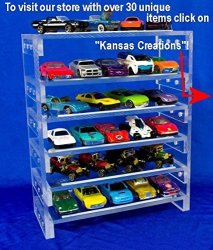 Collectable Toy Car Display Rack - 1:64 Scale