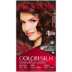 Revlon Colorsilk Beautiful Color Medium Golden Chestnut Brown 46 Hair Colour Pack