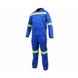 Ethnix 36 Blue Reflective Two Piece Overall
