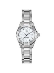 Tag Heuer Aquaracer White Mother Of Pearl Dial Ladies Watch WBD1411.B
