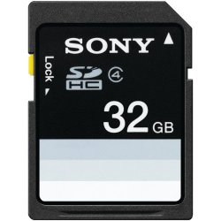 Sony 32 Gb Flash Memory Card SF32N4 TQ Black