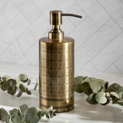 Lotion & Soap Dispenser - Brass