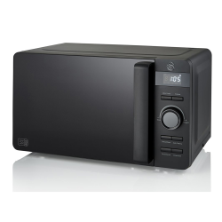 Swan Stealth 20L Electronic Microwave Oven - Black