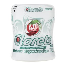 Clorets Eliminator Sugarfree Gum 52 Pcs