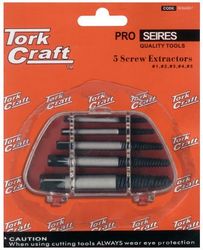 Tork Craft Screw Extractor Set 5 Piece