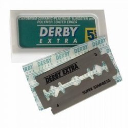 Derby Extra" Stainless Steel Double Edge Razor Blades