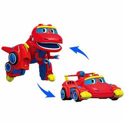 Pampassk Action & Toy Figures - Newest Min Gogo Dino Abs Deformation Car airplane Action Figures Rex ping viki tomo Transformation Dinosaur Toys For Kids Gift 1 Pcs
