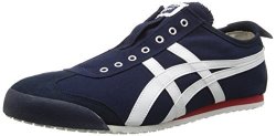Onitsuka Tiger Unisex Mexico 66 Slip-on Shoes D3K0N Navy off White 10 M Us