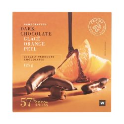 Dark Chocolate Glac Orange Peel 125 G