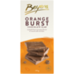 Beyers Orange Burst Milk Chocolate Slab 100G