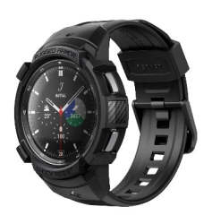 Spigen Samsung Galaxy Watch 4 Classic Premium Rugged Armor Pro Case 42MM Black