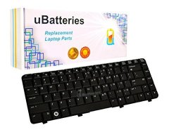 Ubatteries Compatible Laptop Keyboard Replacement For Hp Pavilion DV4 DV4-1000 DV4-2000 DV4T DV4T-1000 495646-001 508119-001 538108-001 LKB-HC09B - Black