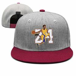 Men&women Basketball Mvp 24 Bryant Flat Adjustable Cricket Cap Dad Baseball Hat