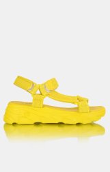 Tomtom Ladies Velcro Strap Sandals - Yellow - Yellow UK 7
