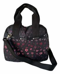 Lesportsac Heart Beat Amelia Convertible Crossbody & Top Handle Tote Handbag Style 3354 COLOR D995