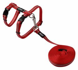 - 11MM Alleycat Cat Lead h-harness - Red