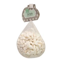 Home Decor - Stone Pebbles - White - Assorted Sizes - 8 Pack