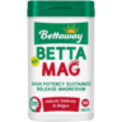 Betta Mag Slow Release Magnesium Tablets 30 Pack