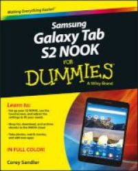 Samsung Galaxy Tab 4 Nook For Dummies Paperback 2 Rev Ed