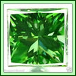 Natural Diamond - 0.15ct Vivid Green 2.8x2.8mm