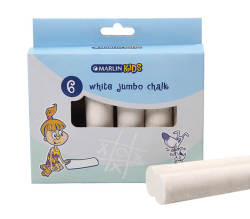 Marlin Kids White Chalk Jumbo 6'S
