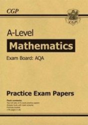 New A-level Maths Aqa Practice Papers For The Exams In 2019 Paperback