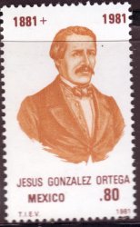 Mexico 1981 Jesus Gonzalez Ortega Complete Set Sg 1584 Unmounted Mint Complete Set