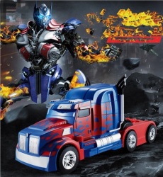 The Reformer Toy That Transforms With Radio Control Big Size 30cm Truck Design