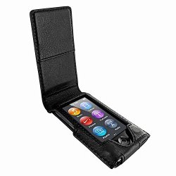 Piel Frama 613 Black Magnetic Leather Case For Apple Ipod Nano 7TH Gen.