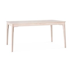 Klip Dining Table - Timber Top - 6 Seater Natural Ash