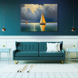 Canvas Wall Art Decor - Let's Sail Away Artwork