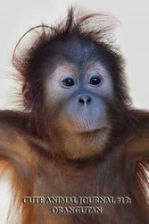 Cute Animal Journal #17: Orangutan blank Pages
