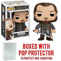 Funko Pop Game Of Thrones: Got - Bronn 39 Vinyl Figure With Pop Protector