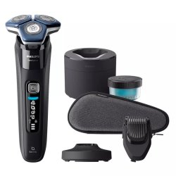 Philips Wet & Dry Shaver- Usb-a Charging With Cleaning Pod Beard Styler & Travel Case - S7886 58