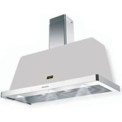 Dolcevita Colonial Style 120CM Cooker Hood With 3 Halogen Spots Stainless Steel