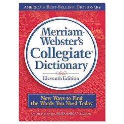 MER8095 - Merriam-webster 11TH Ed. Collegiate Dictionary Dictionary Printed electronic Book - English
